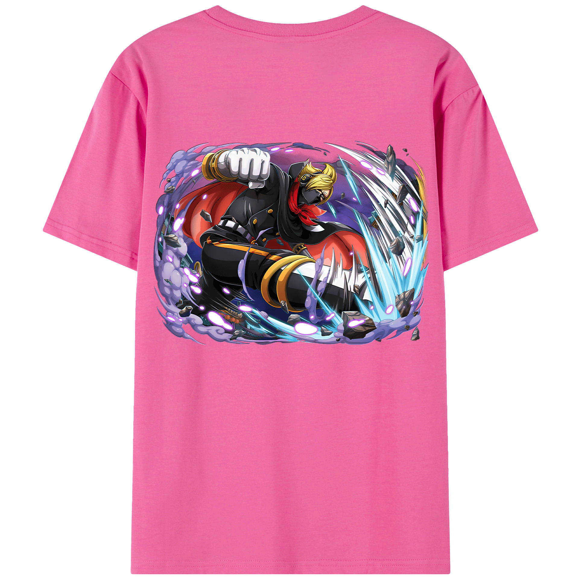 ワンピース ロロノア・ゾロ ONE PIECE Roronoa Zoro レディース半袖Tシャツ(バックプリント)